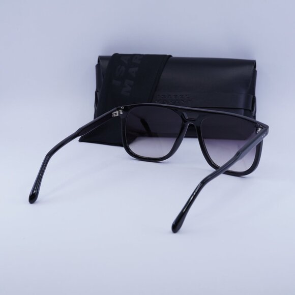 🕶️New Isabel Marant IM 0007/S 0807 9O Sunglasses - Black Frame, Grey Lenses - Picture 10 of 10